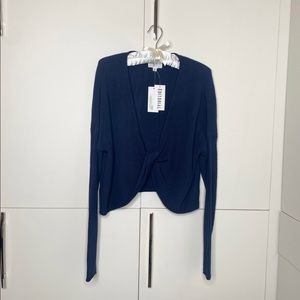 New Cotton Candy La Navy sweater in S/M